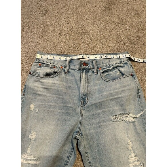 Madewell The Perfect Vintage Wide-Leg Crop Jean Raw‎ Hem Size 29 - Picture 2 of 6